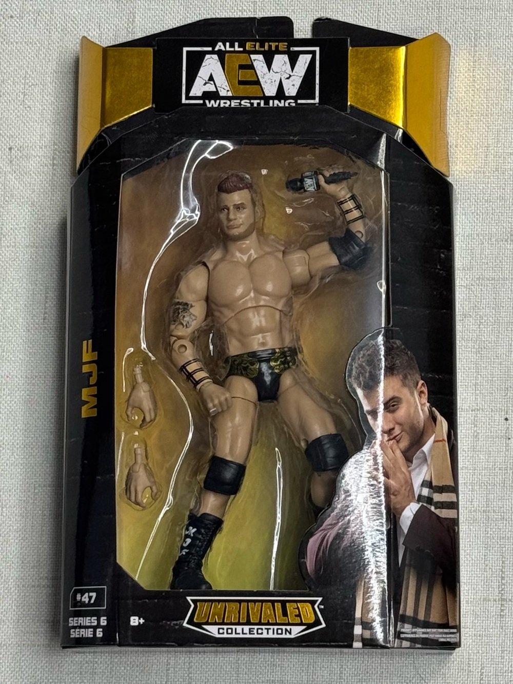2021 AEW Jazwares Unrivaled Collection Series 6 #47 MJF